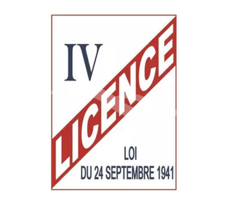 Vente d’une licence IV